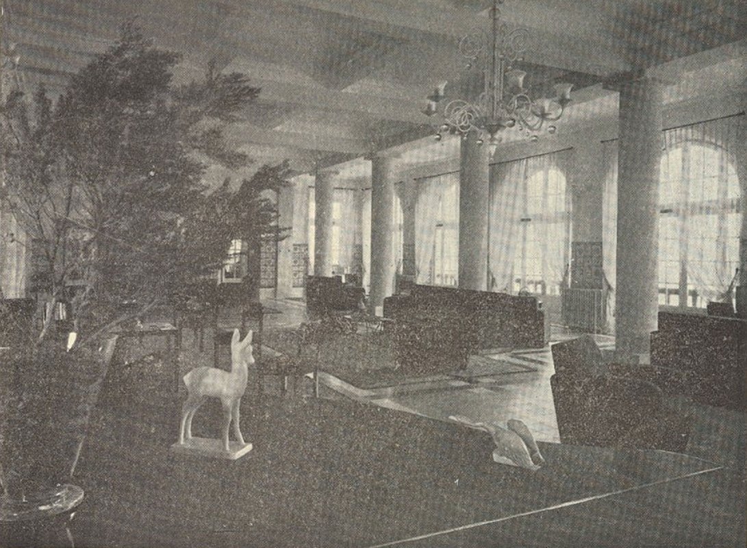 Sanatorio Penhas Saude - Sala Estar 2 - GazetaCF 1398 1946.jpg